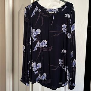 Floral Print Women's Blouse